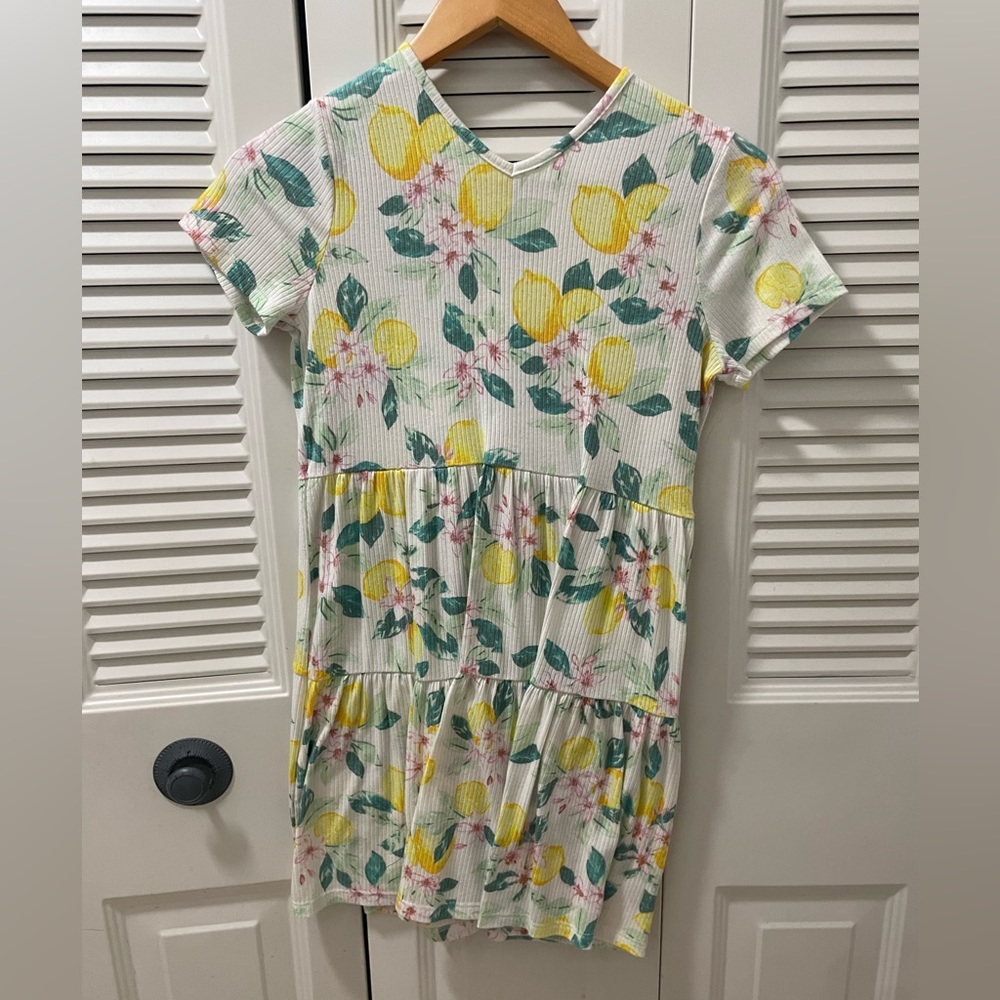 Lemon dress girls kids
